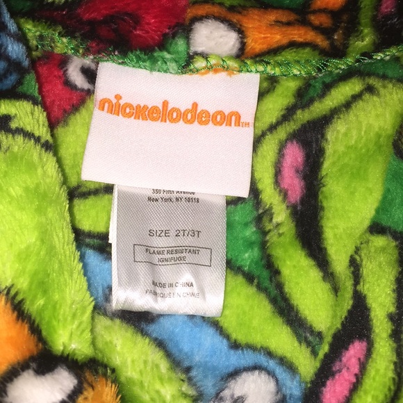 ❌SOLD❌ Nickelodeon TeenageMutantNinja Turtle Classic Robe - Picture 6 of 7